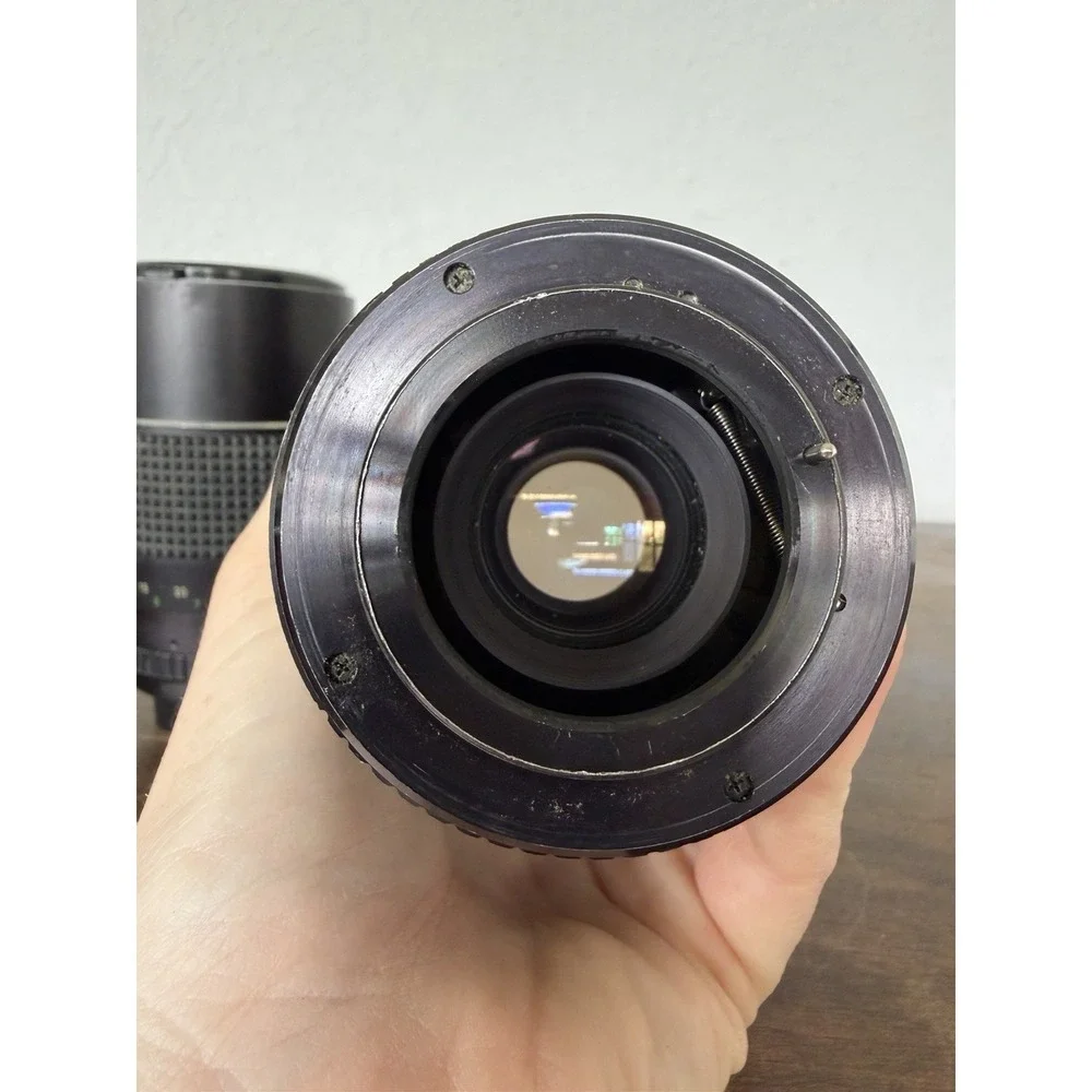 Vintage Lens Lot (3pc): Vivitar 28mm f2.5, Samigon 135mm f2.8, Sears 80-200mm f4